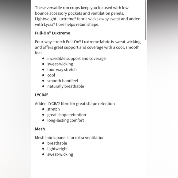 Lululemon Pace Rival Crop Power Luxtreme Suited Jacquard Black White / Black - Picture 15 of 16